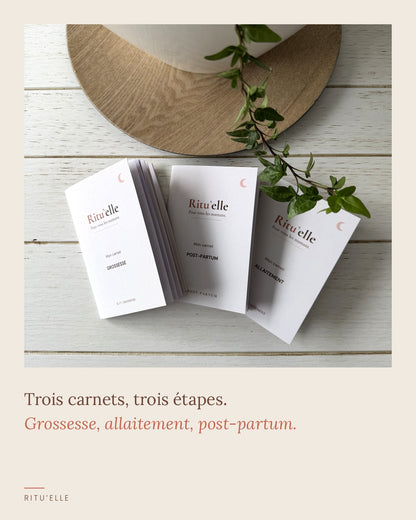 Les trois carnets Ritu'elle du Parcours complet