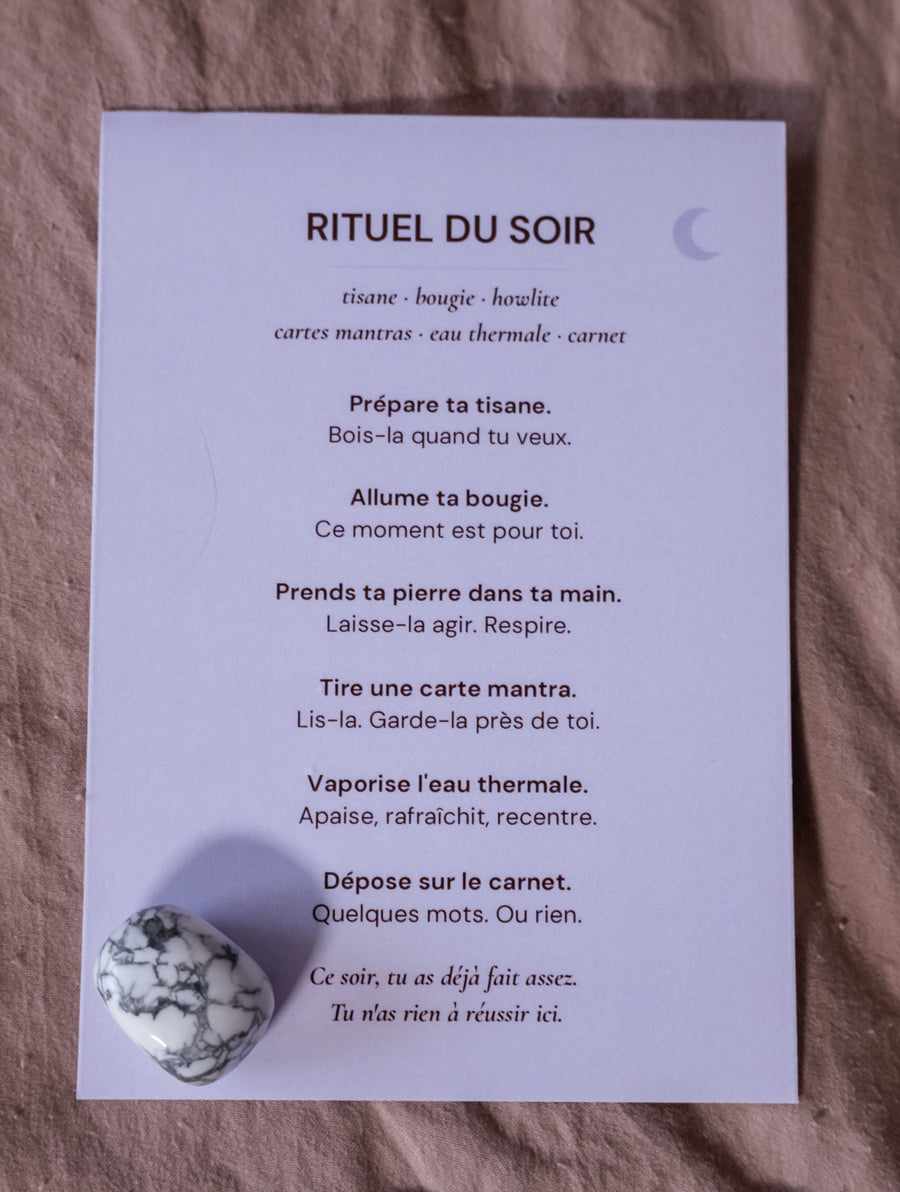 La carte rituel